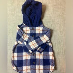 Just one you made by Carter’s, size 12m, blue flannel